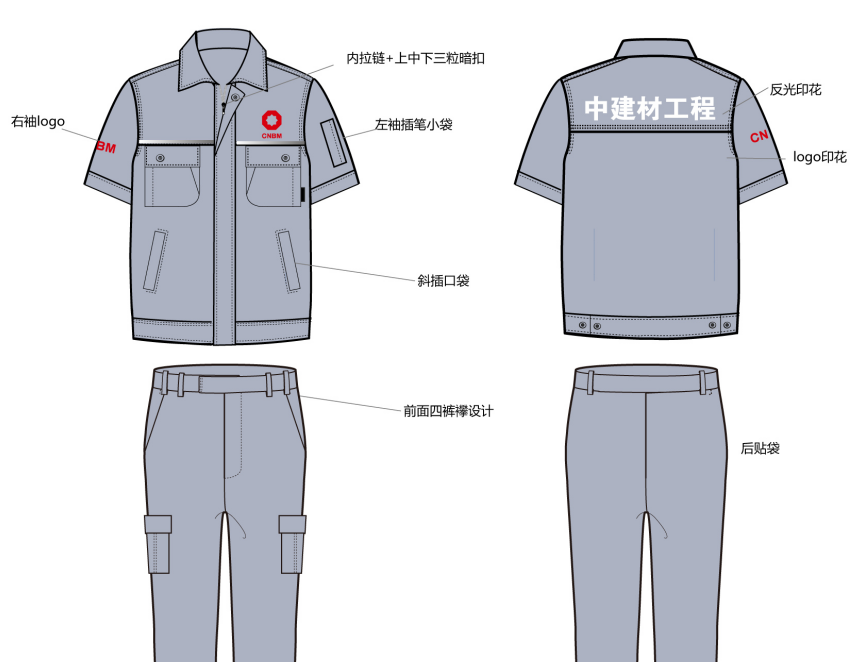 夏季定制工作服設(shè)計方案/怎樣更透氣更舒適